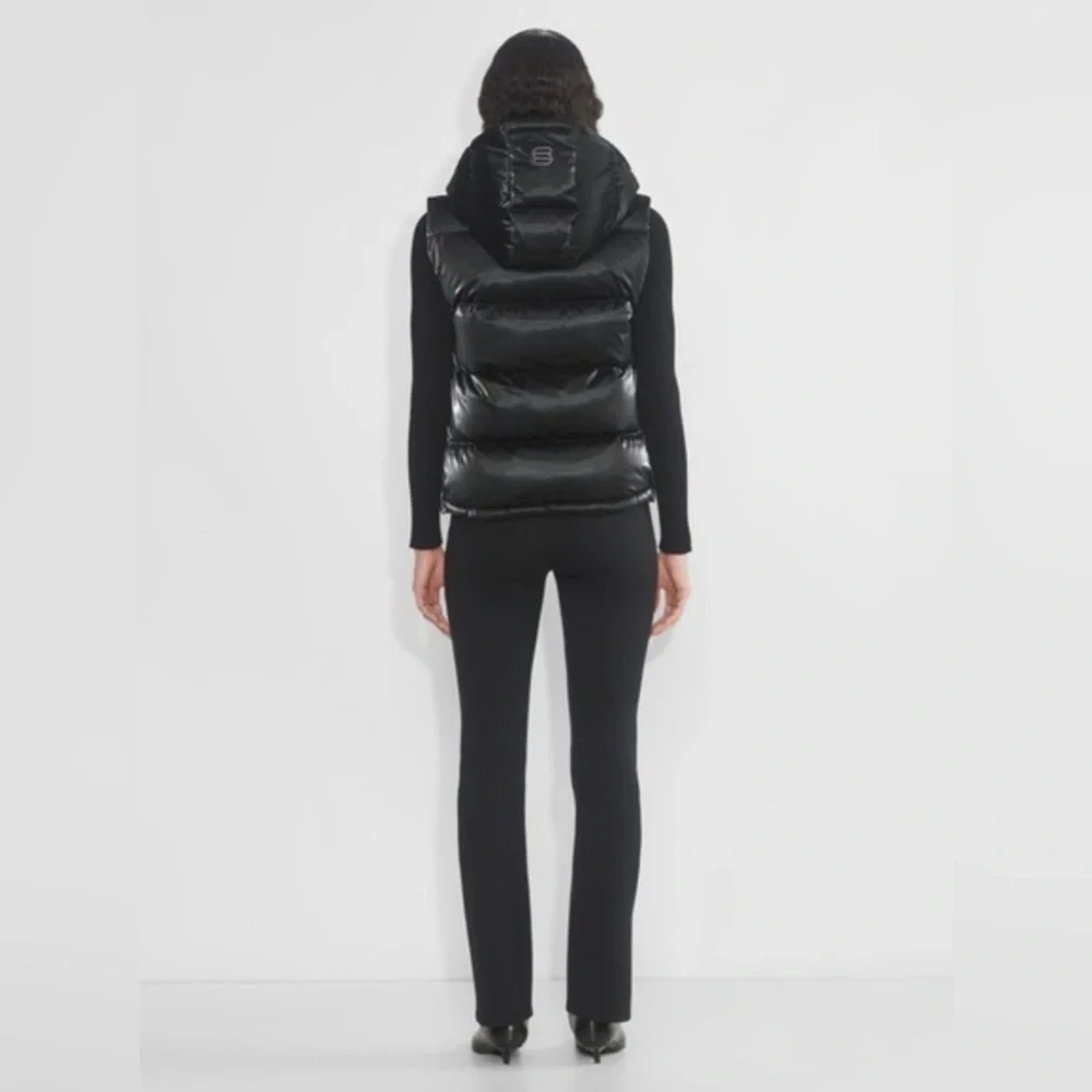 ARITZIA The Super Puff Vest Liquid Shine S Small NWT New - Picture 4 of 6